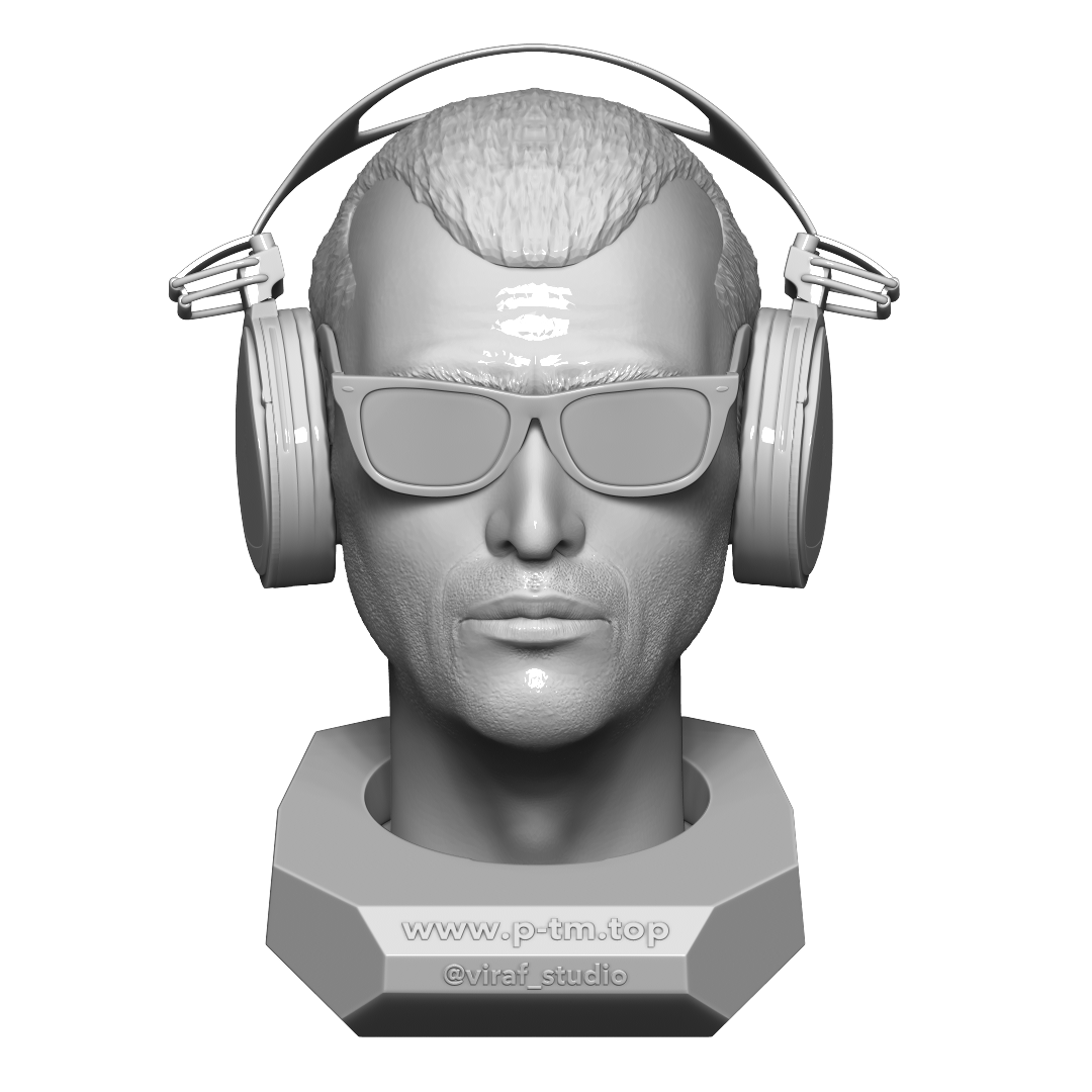 مدل سه بعدی - دکوری - گیم - بازی - فیلم - پرینت سه بعدی Head Concept 3D Model For 3D Print - Made By Ptm Art Center - Designer : Amir Rezaeyan - instagram : ptm_top - 3D Print Hand Made