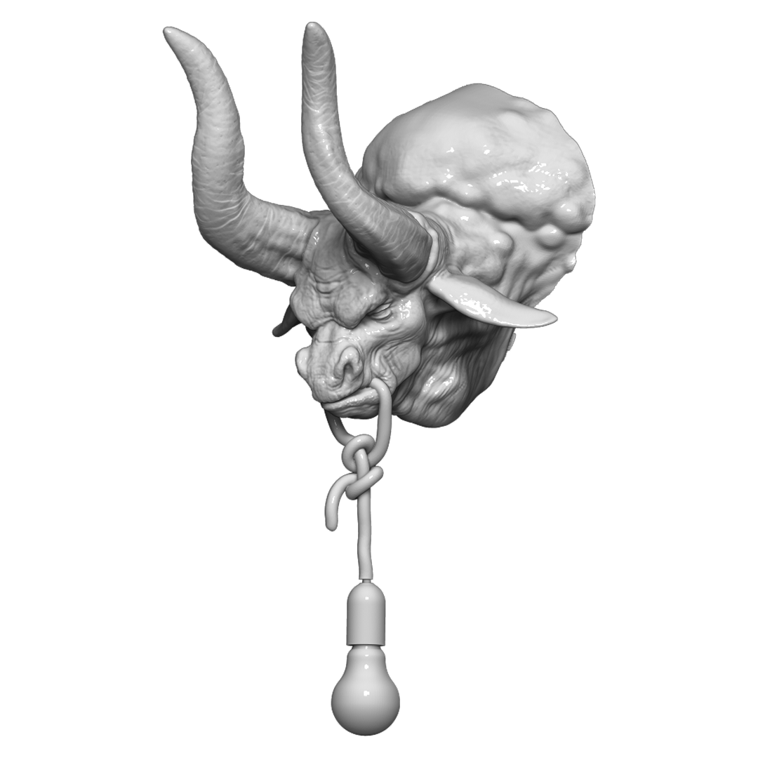 مدل سه بعدی - دکوری - گیم - بازی - فیلم - پرینت سه بعدی Wall Light Concept 3D Model For 3D Print - Made By Ptm Art Center - Designer : Amir Rezaeyan - instagram : ptm_top - 3D Print Hand Made