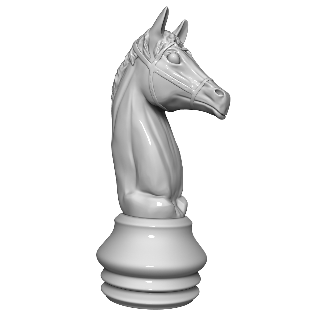 مدل سه بعدی - دکوری - گیم - بازی - فیلم - پرینت سه بعدی Chess Concept 3D Model For 3D Print - Made By Ptm Art Center - Designer : Amir Rezaeyan - instagram : ptm_top - 3D Print Hand Made