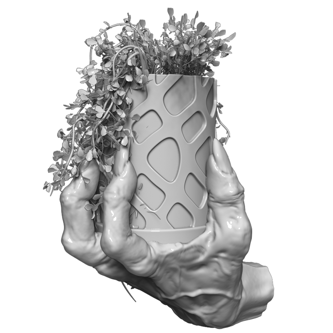 مدل سه بعدی - دکوری - گیم - بازی - فیلم - پرینت سه بعدی Vase Concept 3D Model For 3D Print - Made By Ptm Art Center - Designer : Amir Rezaeyan - instagram : ptm_top - 3D Print Hand Made